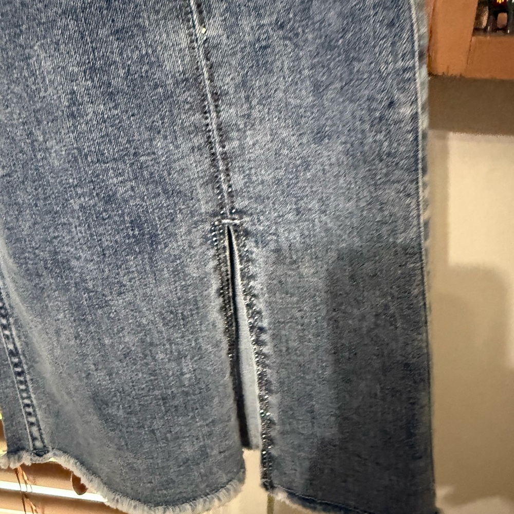 Joseph Ribkoff wide leg Jeans  Size 14 - Picture 3 of 5